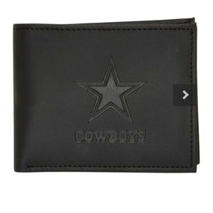 Men's Dallas Cowboys Black Hybrid Bi-Fold Wallet